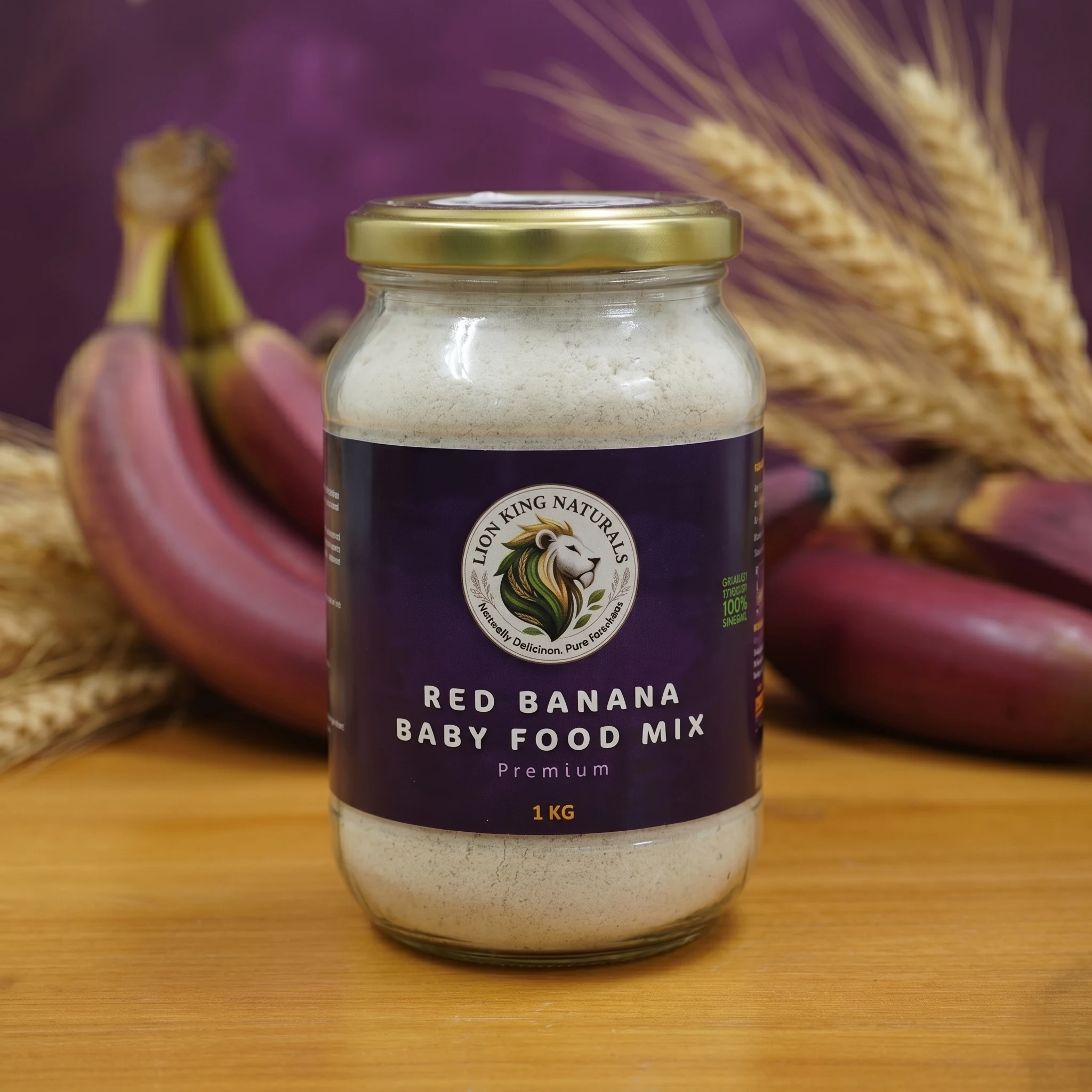 Red Banana Baby Food Mix – PREMIUM - 1kg