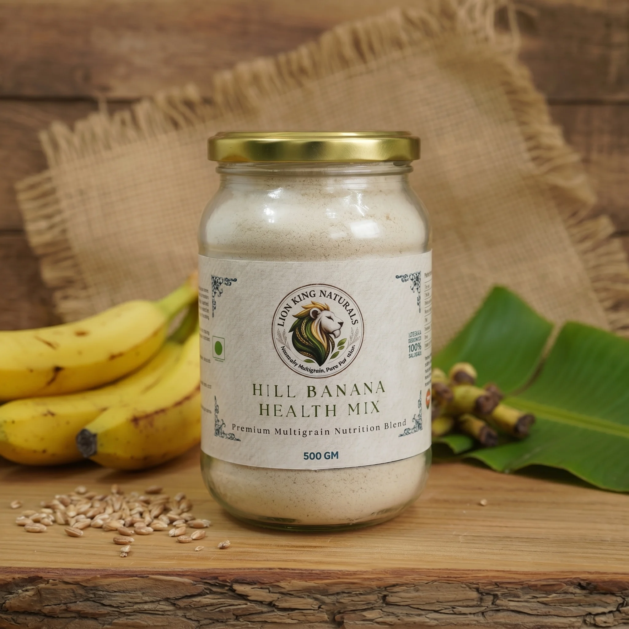 Hill Banana Health Mix – Premium Multigrain Nutrition Blend - 500g