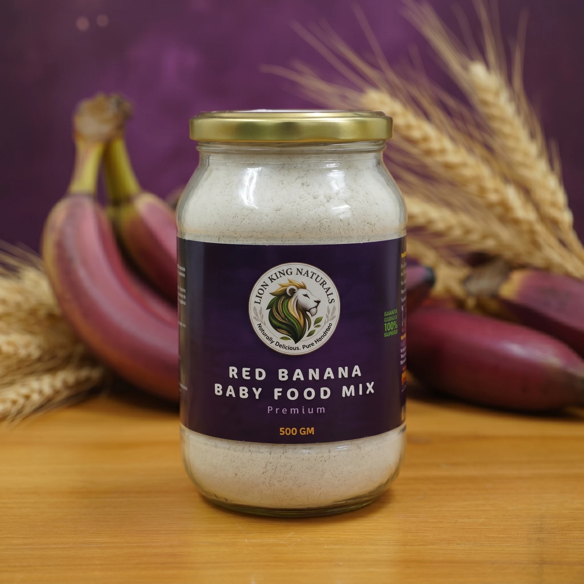 Red Banana Baby Food Mix – PREMIUM - 500g