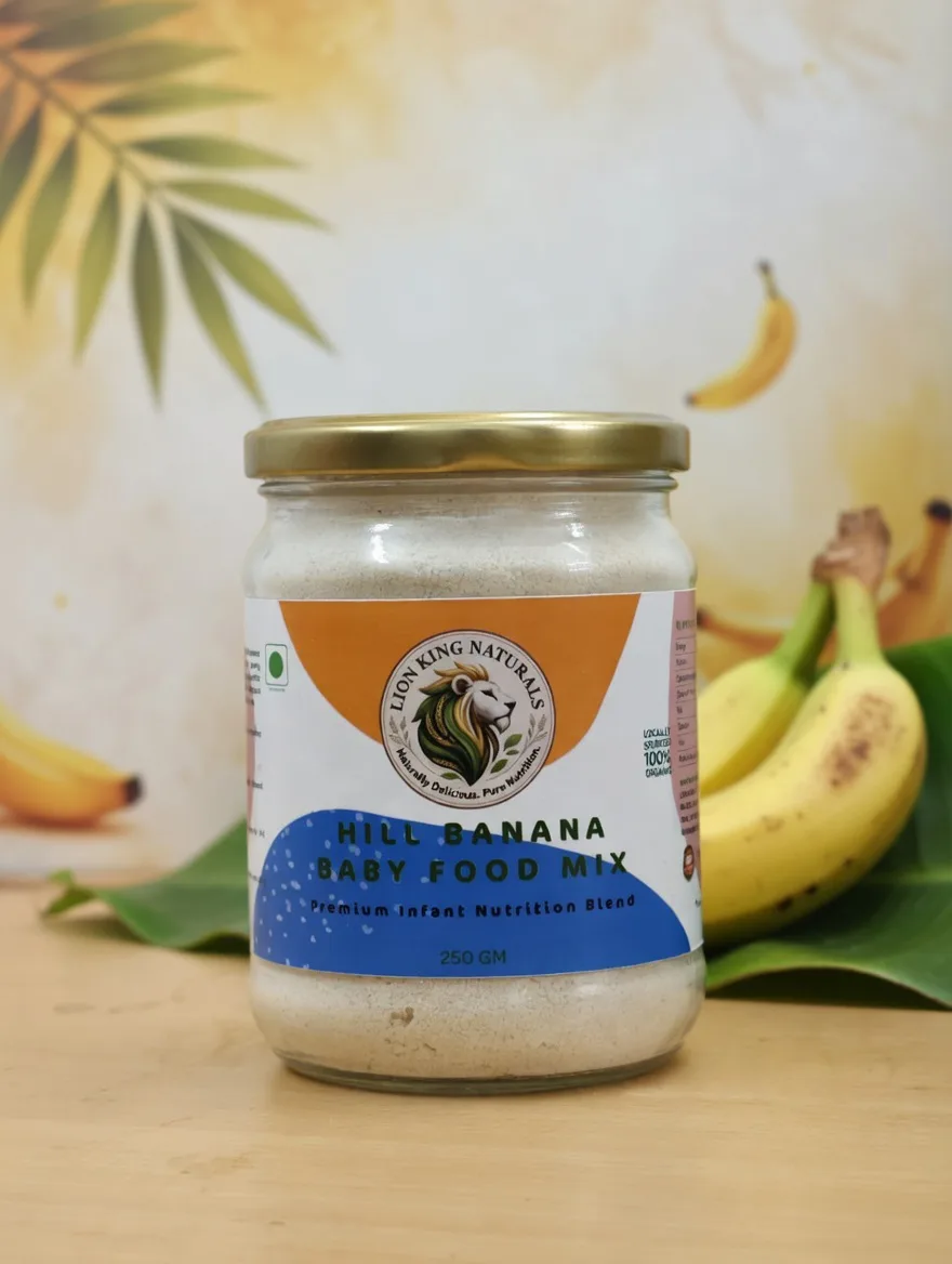Hill Banana Baby Food Mix – Premium Infant Nutrition Blend - 250g