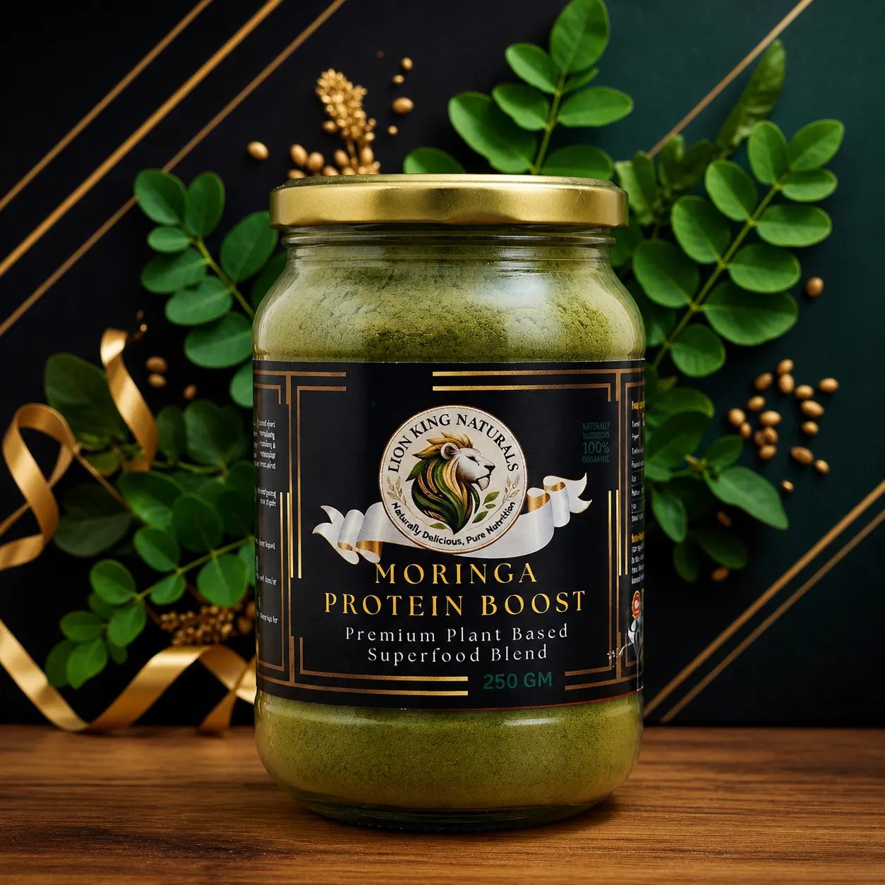 Moringa Protein Boost – Premium Plant-Based Superfood Blend - 250g