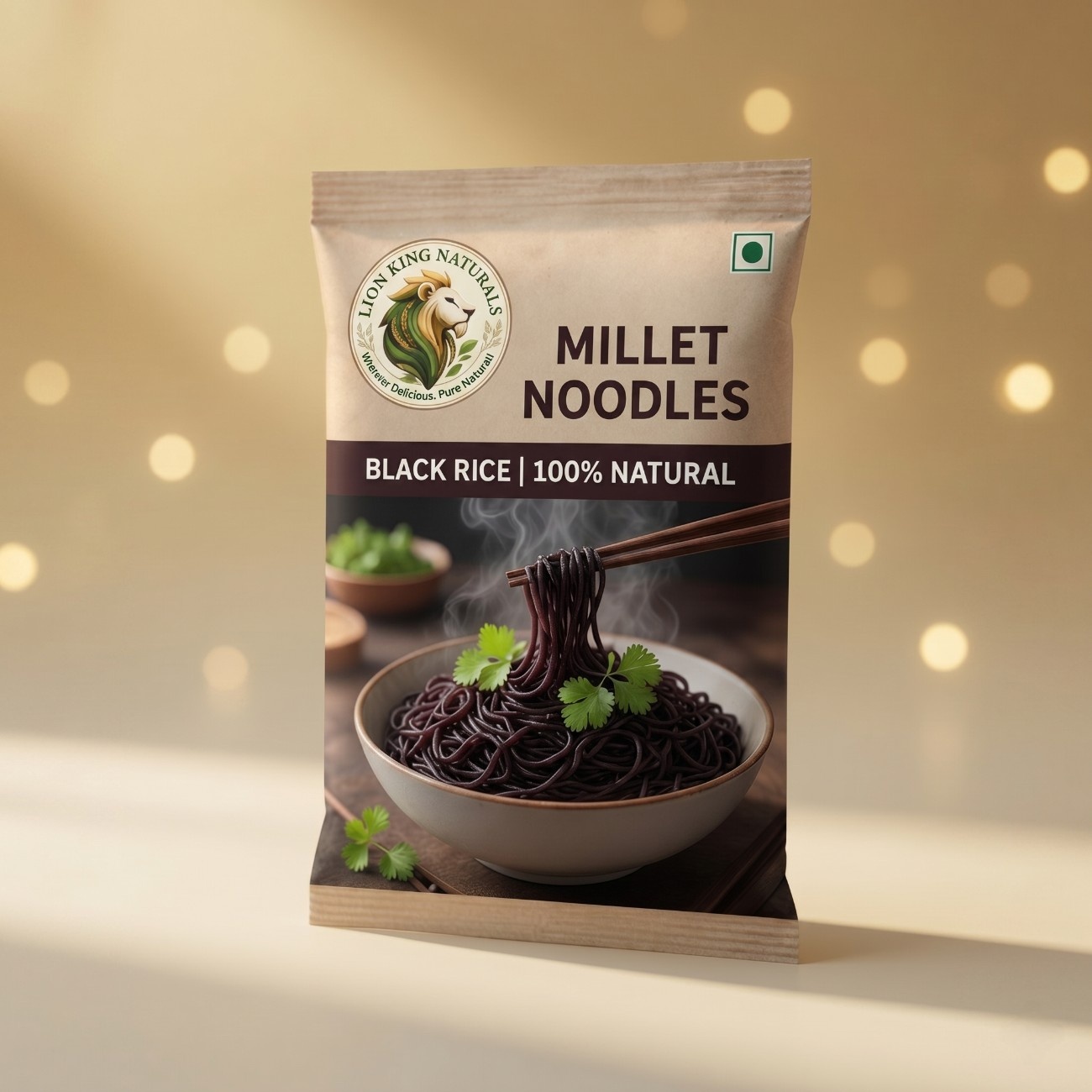 MILLET NOODLES - BLACK RICE - 175g